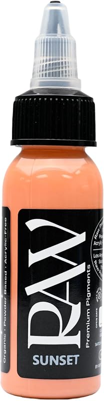 Tinta para tatuagem Raw Sunset, frasco de 28 g