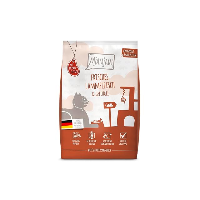 MjAMjAM - Pienso seco Premium para Gatos - Comidas crujientes