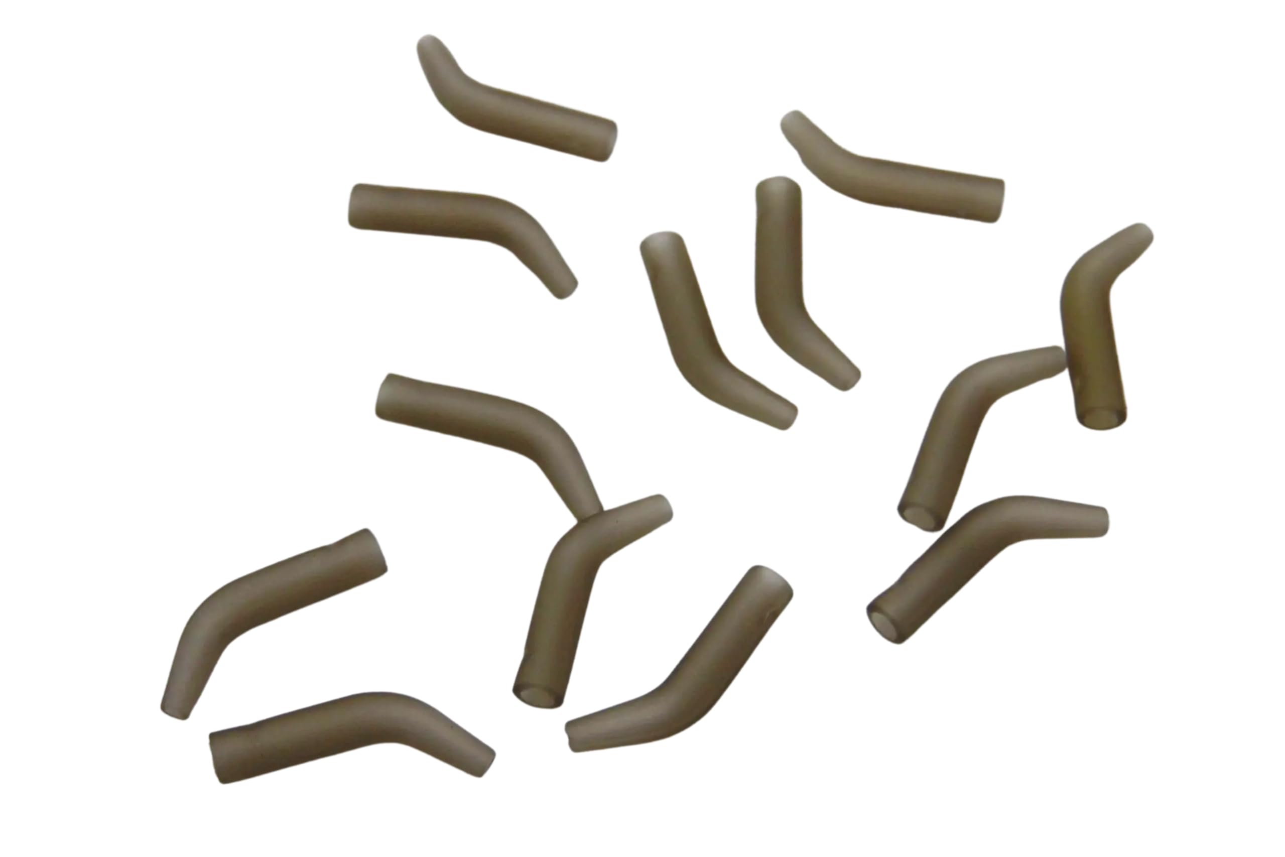 End Tackle Large Kickers, 7 Colours, for Aggressive Hooking Terminal Tackle Fishing Tackle (100, Transluscent Brown)