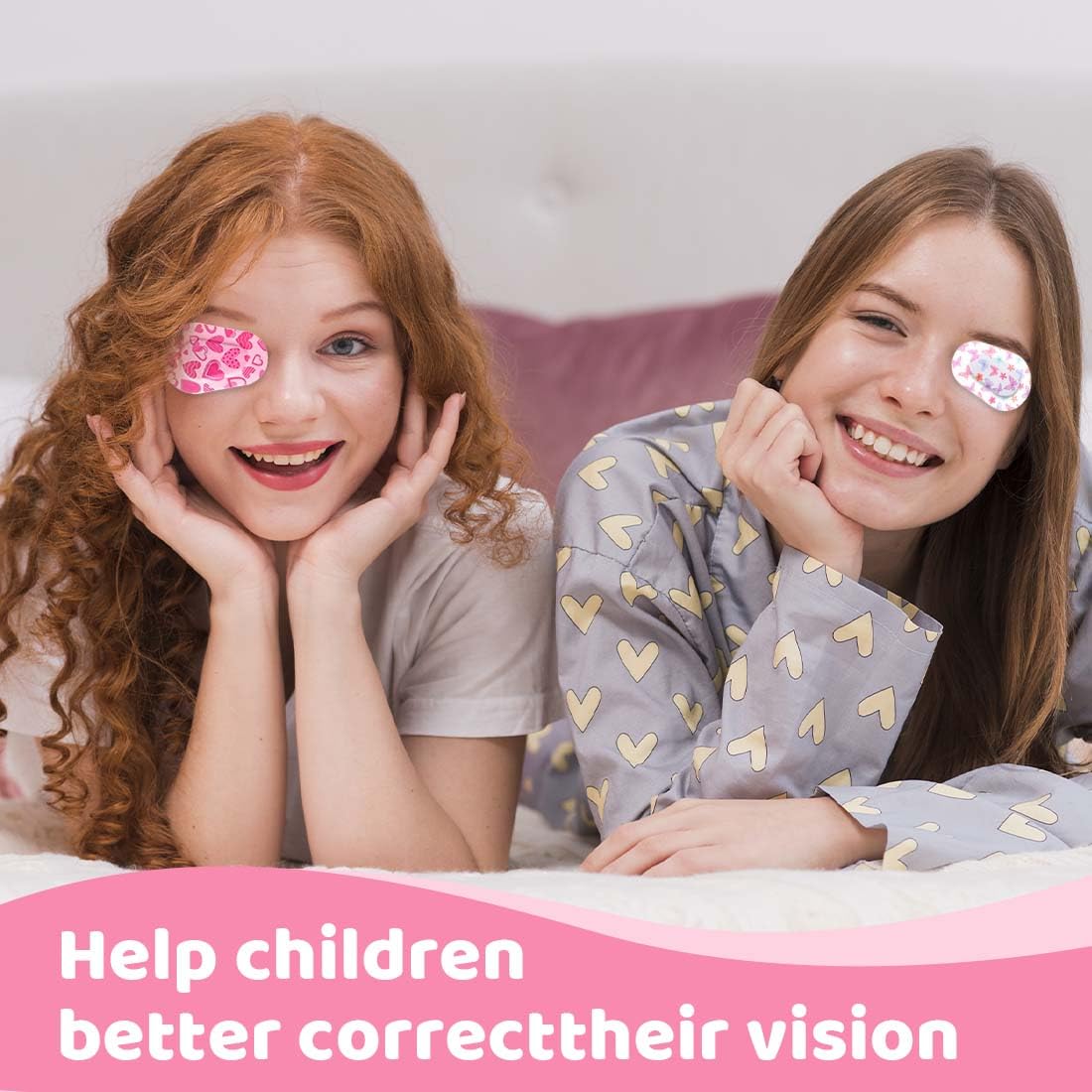 24 Pezzi Bende Oculari per Bambini,Benda Occhio Pigro Bambini,Benda Adesiva Sull'Occhio per Bambini Benda Adesiva in Cotone per Bloccare la Luce Estiva per Bambini(12 Stili/Coloré)
