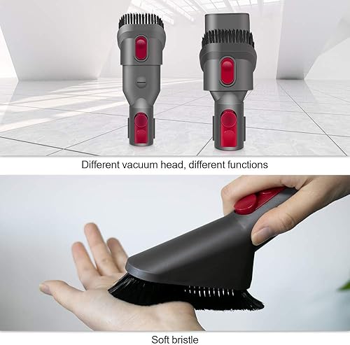 Miniatura 3 de E.LUO Kit de accesorios para aspiradora Dyson V8 V7 V10 V11, accesorios para aspiradora incluyendo limpiador de colchón, herramienta de combinación,