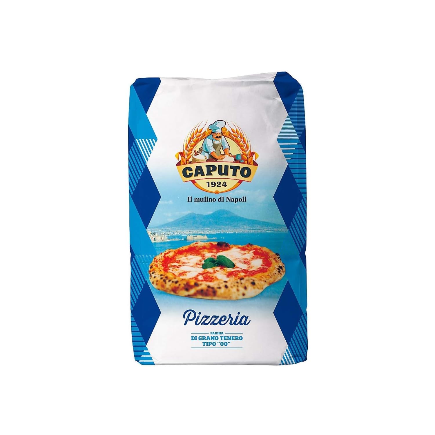 Farina di grano tenero speciale per pizza CAPUTO – Sacco da 25 kg | Farina italiana di qualità professionale | Ideale per pizze, pane e pasta fresca