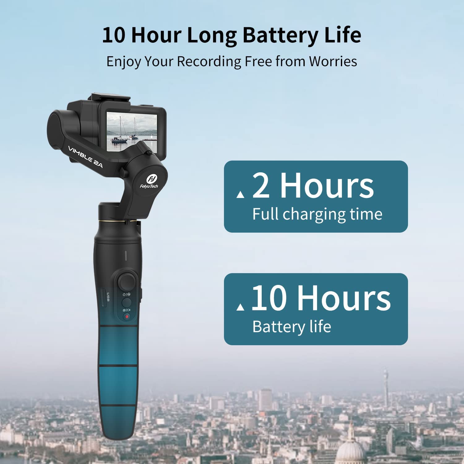Chollo Estabilizador de 3 ejes FeiyuTech Vimble 2 extensible por sólo