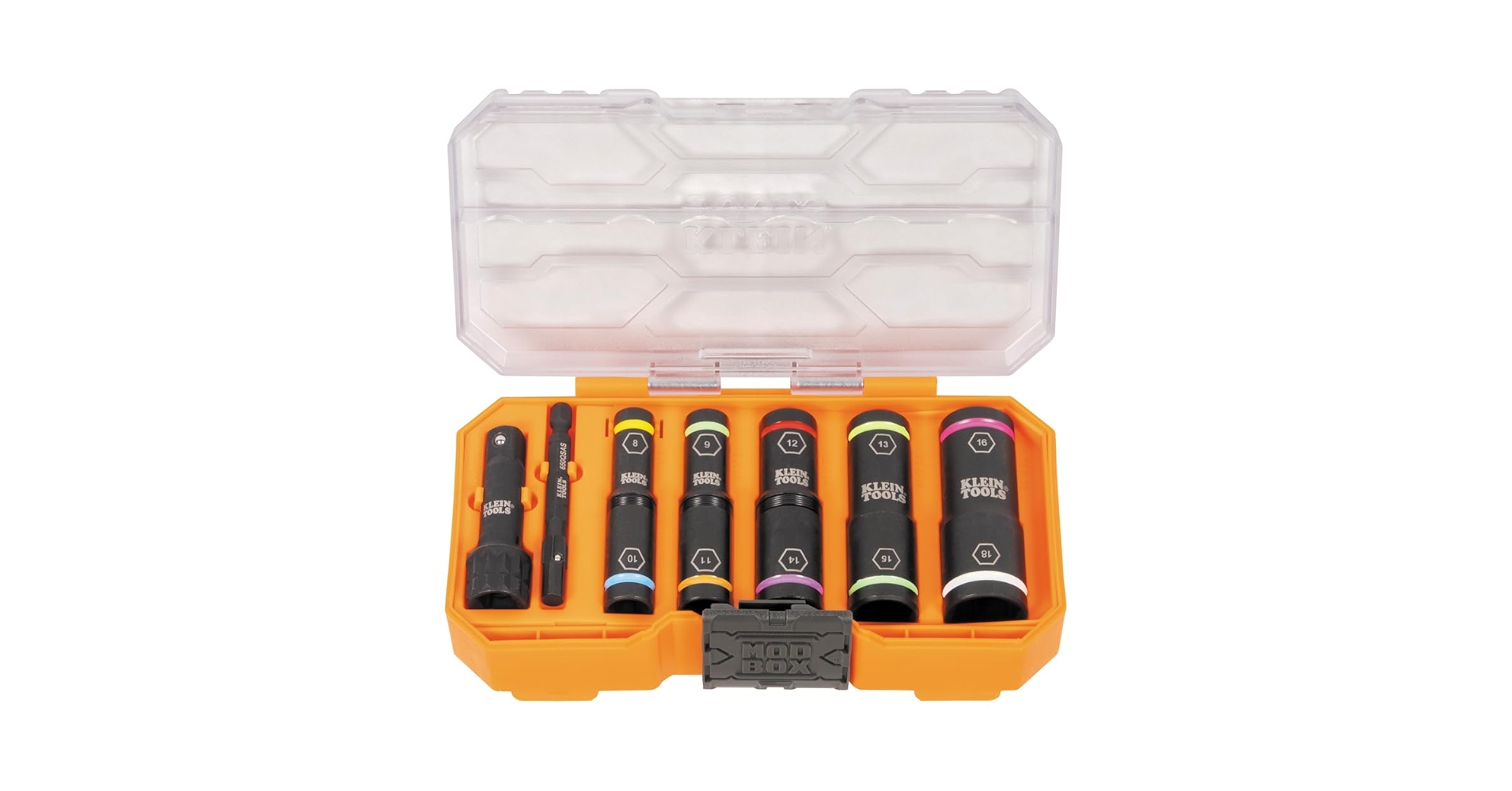 Klein Tools 65619 KNECT Flip-10 Metric Impact Socket Set