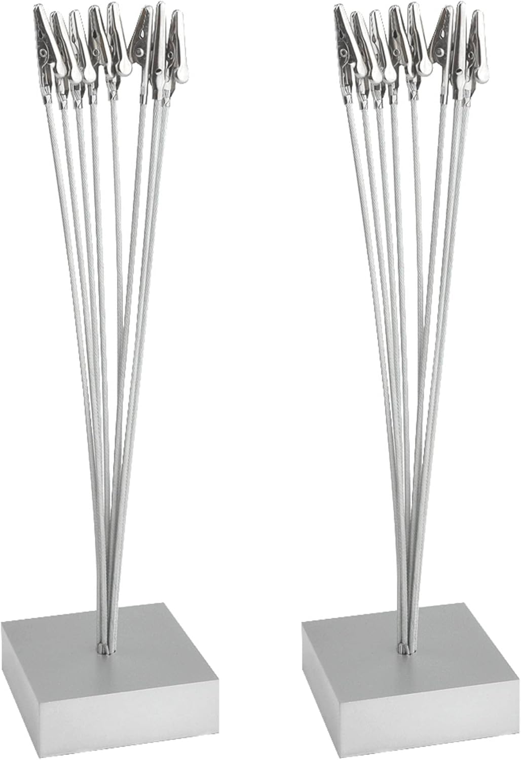 XINMEIWEN 2Pack 8Branch Tree Style Memo Photo Holder Clip Table Number