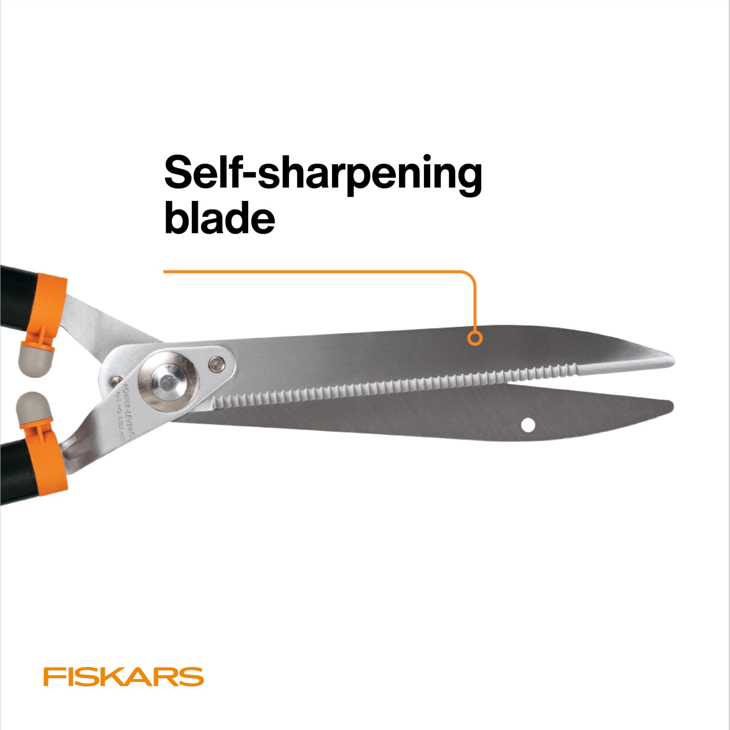 Amazon.com : Fiskars 23-Inch Power-Lever Hedge Shears, Self