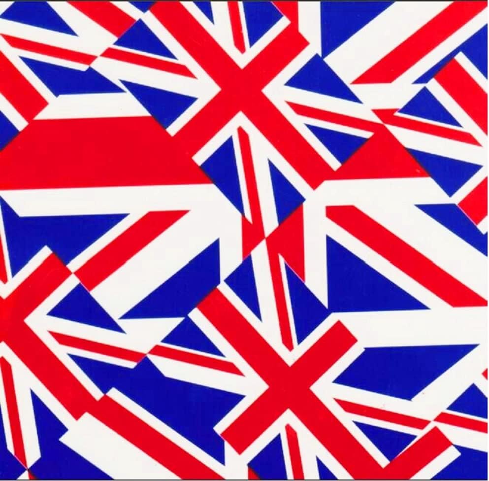 ST Color Art09-Water Transfer Printing/Hydrographics/Hydro Dipping Film-Flag of U.K-50cm Widthx400cm Length