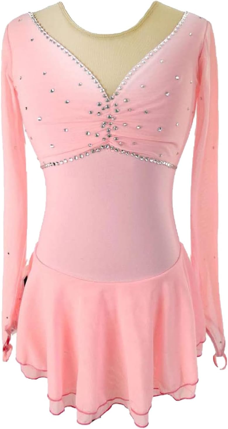 Figure Skating Clothing for Women and Girls Roller Ice Skating Dress for Competitions