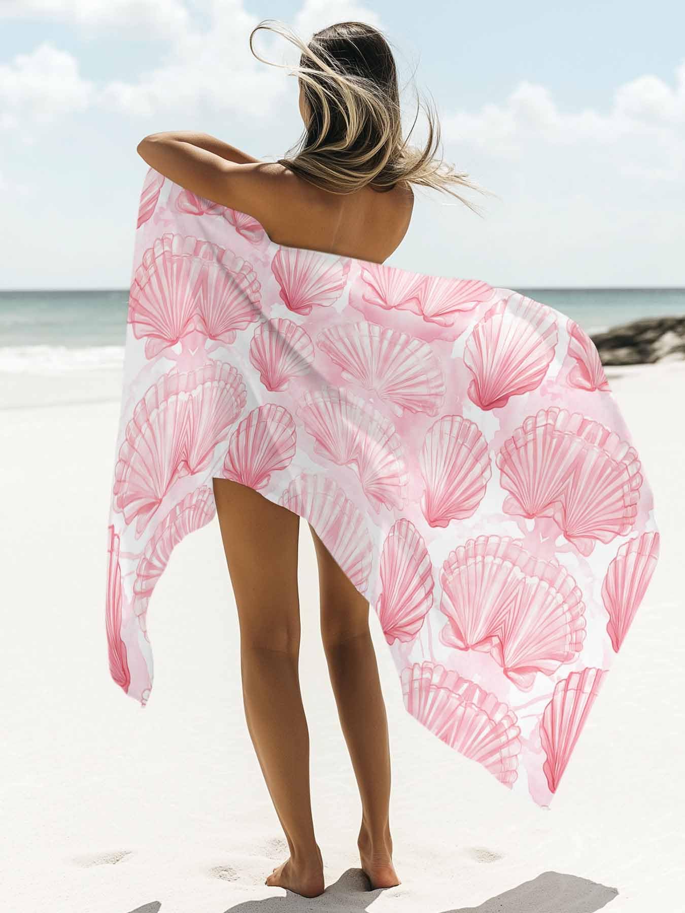 Microfiber Beach Towel - Oversized, Quick Dry, Sand Proof Towel For Pool, Beach, Travel (I Love Gymnast Design) - View #6
