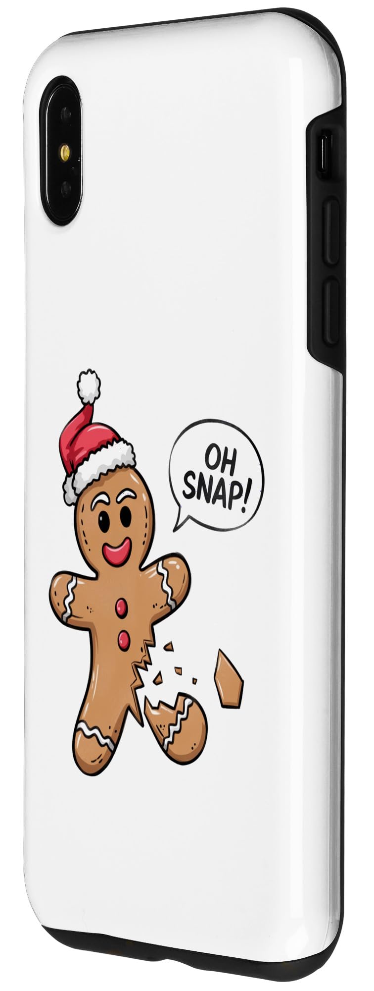 iPhone XS Max Oh Snap Xmas Christmas Gingerbread Case - Image 2
