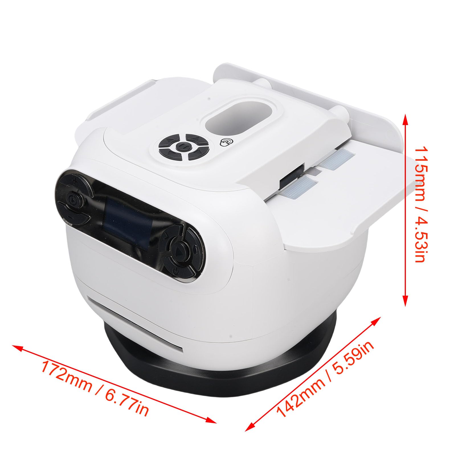 Luocute Barajador Automático de Tarjetas y Distribuidor, 360 ° Giratorio Programable Recargable Máquina de Barajado de Tarjetas Eléctricas para 8 Jugadores con 4 Controladores 2600mAh