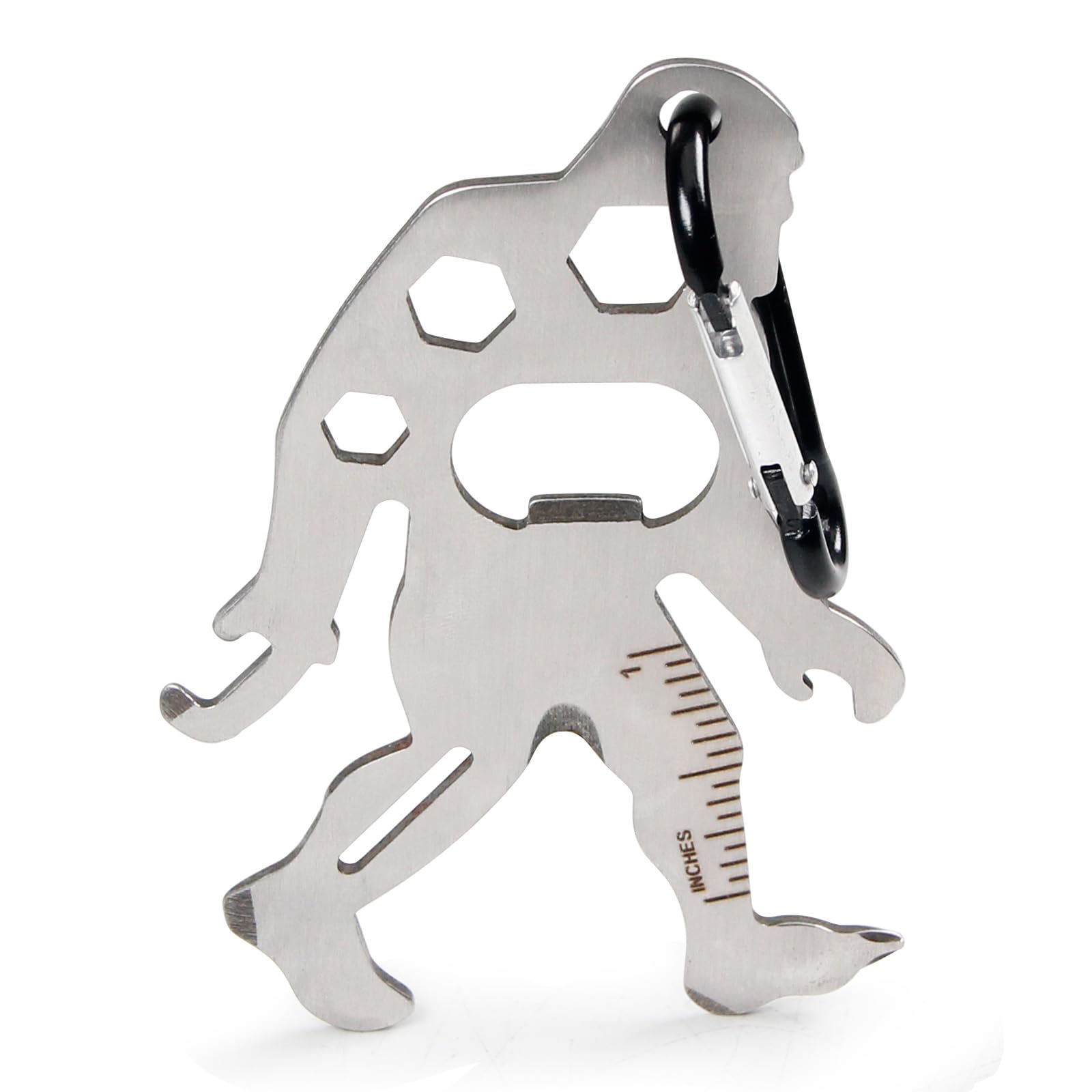 Tool-a-Long Multi-Tool Carabiners for Hiking Kayaking Camping Travel and Outdoor Survival Beer Bottle Opener Keychain Camping Accessories Gift