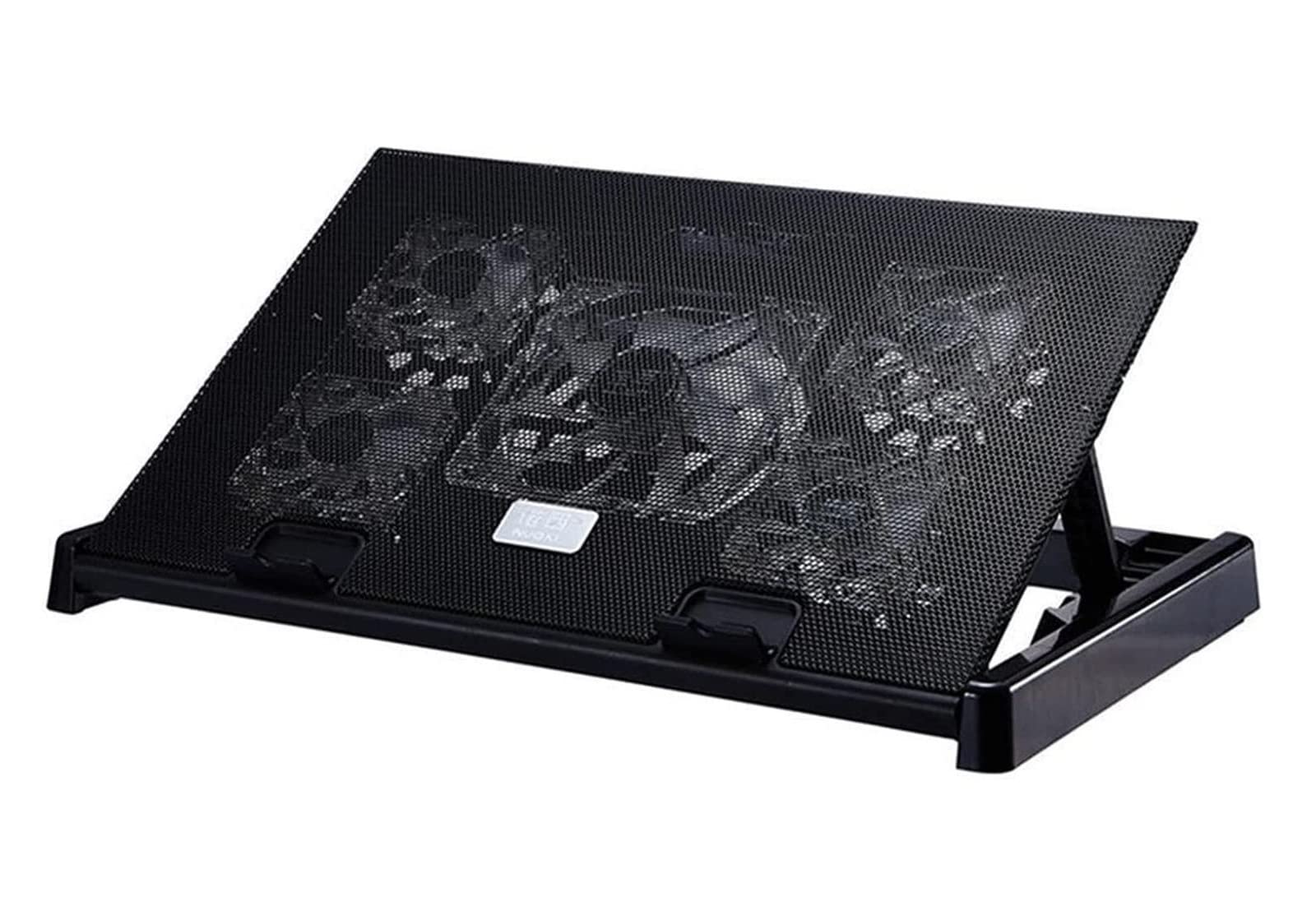 Base di raffreddamento da Gaming Laptop Cooler Cooling Pad 2 Porte USB E Cinque Di Raffreddamento Per 15.6 Supporto Regolabile 17 Pollici Velocità Ventola Per Notebook per PC Notebook