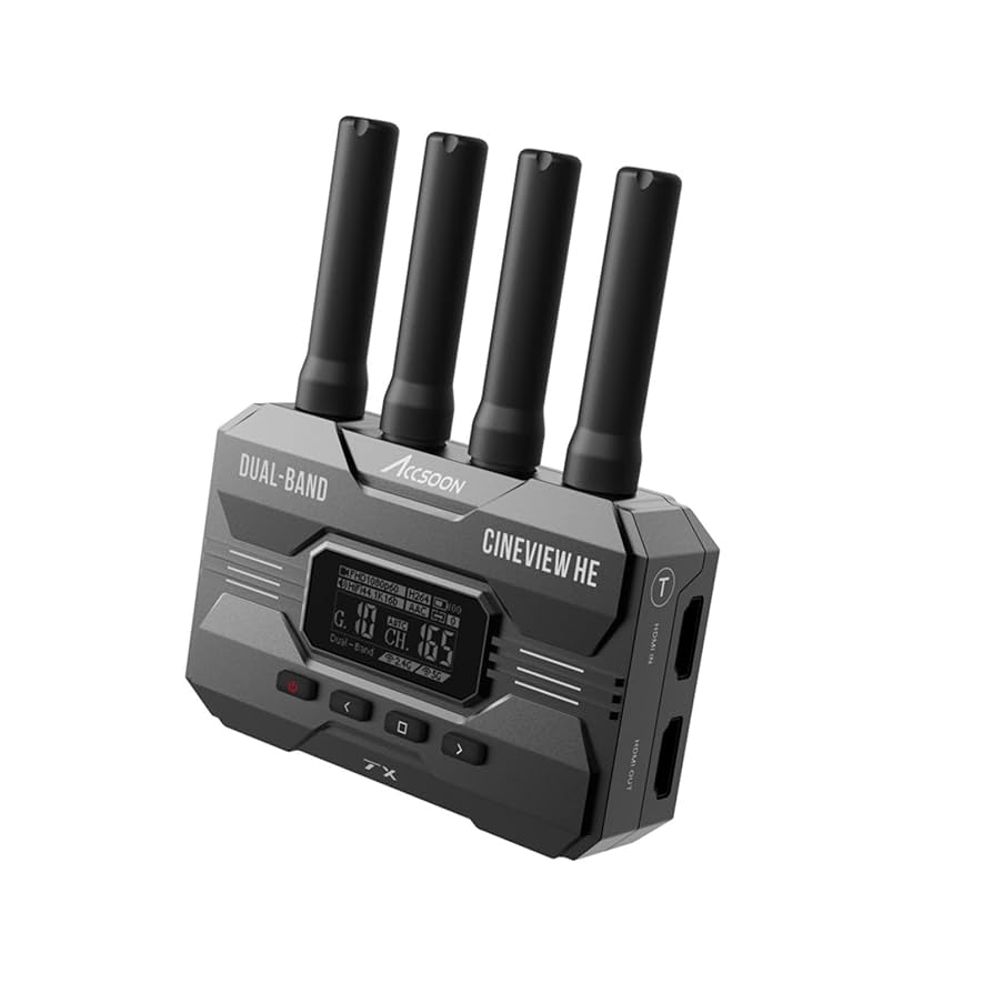 ACCSOON CineView HE トランスミッター HDMI 無線 送信機 Amazon.com: ACCSOON CineView HE Wireless Video Transmission