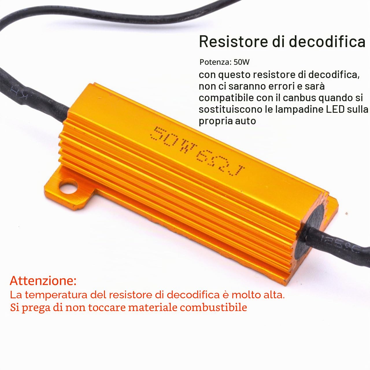Katur 3156 3156A 3456 bianco/ambra Switchback LED indicatore di direzione Canbus senza errori 2835 42SMD 800Lumen 12 V LED con 50 W 6Ohm resistenze di carico (confezione da 2)