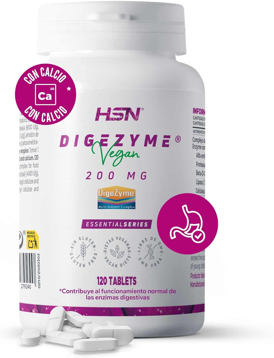 DIGEZYME® 200mg – 120 tabs