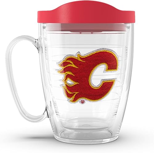 Miniatura 21 de Tervis Vaso aislado de doble pared NHL Pittsburgh Penguins hecho en Estados Unidos mantiene las bebidas frías y calientes, 16 onzas, taza, logotipo