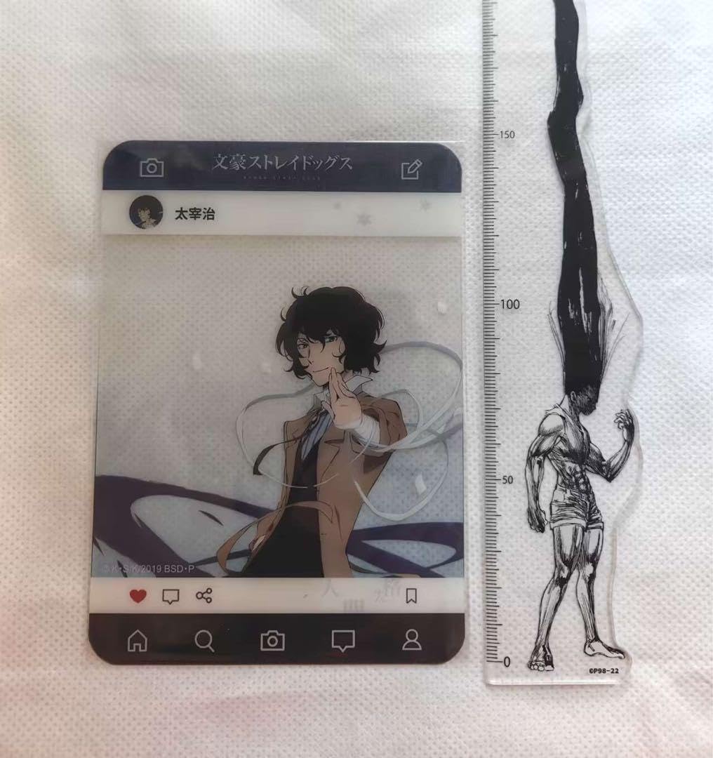 太宰治 SNS風クリアカード 文豪ストレイドッグス 61B616QufqL._UF350,350_QL50_.jpg
