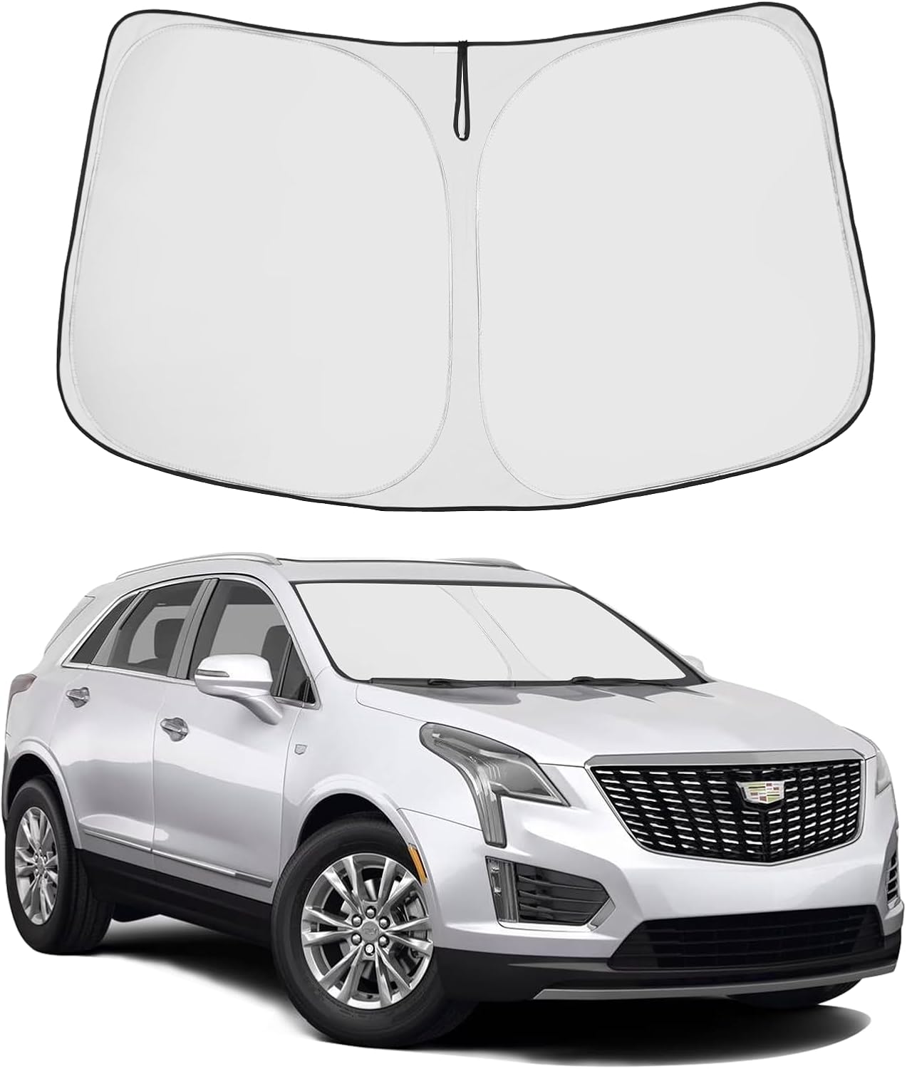 Proadsy 2024 Upgrade Front Windshield Sun Shade Foldable