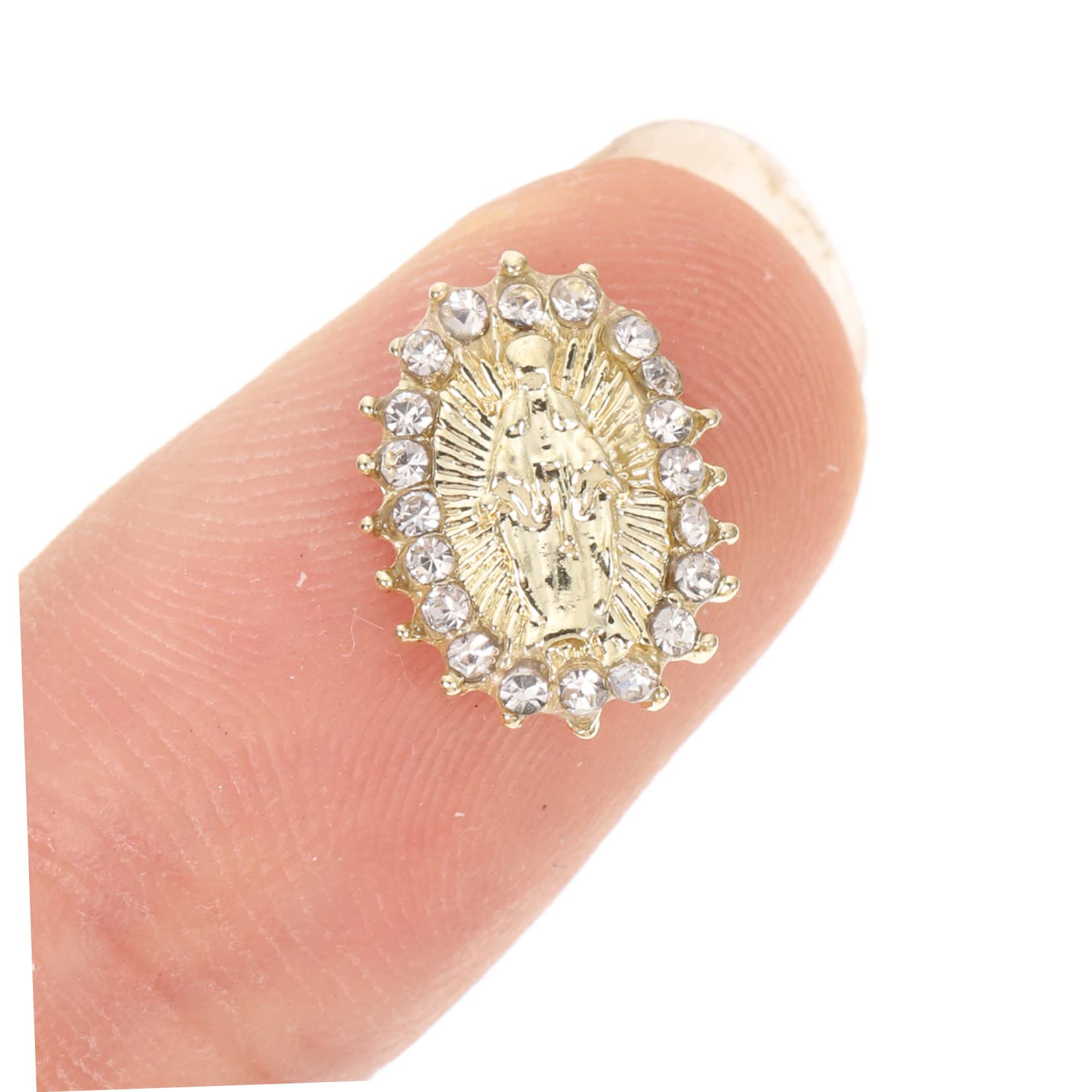 5 Set Ciondoli Per Unghie Decorazioni Religiose Per Nail Art Accessori Brillanti Per Creazioni Uniche E Divertenti Condividere Famiglia 20 Pezzi * 5