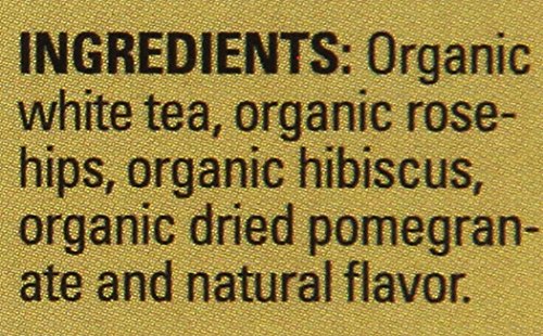 Davidson's Organics, White Pomegranate, 8-Count Tea Bags, Pack Of 12 #TOP6