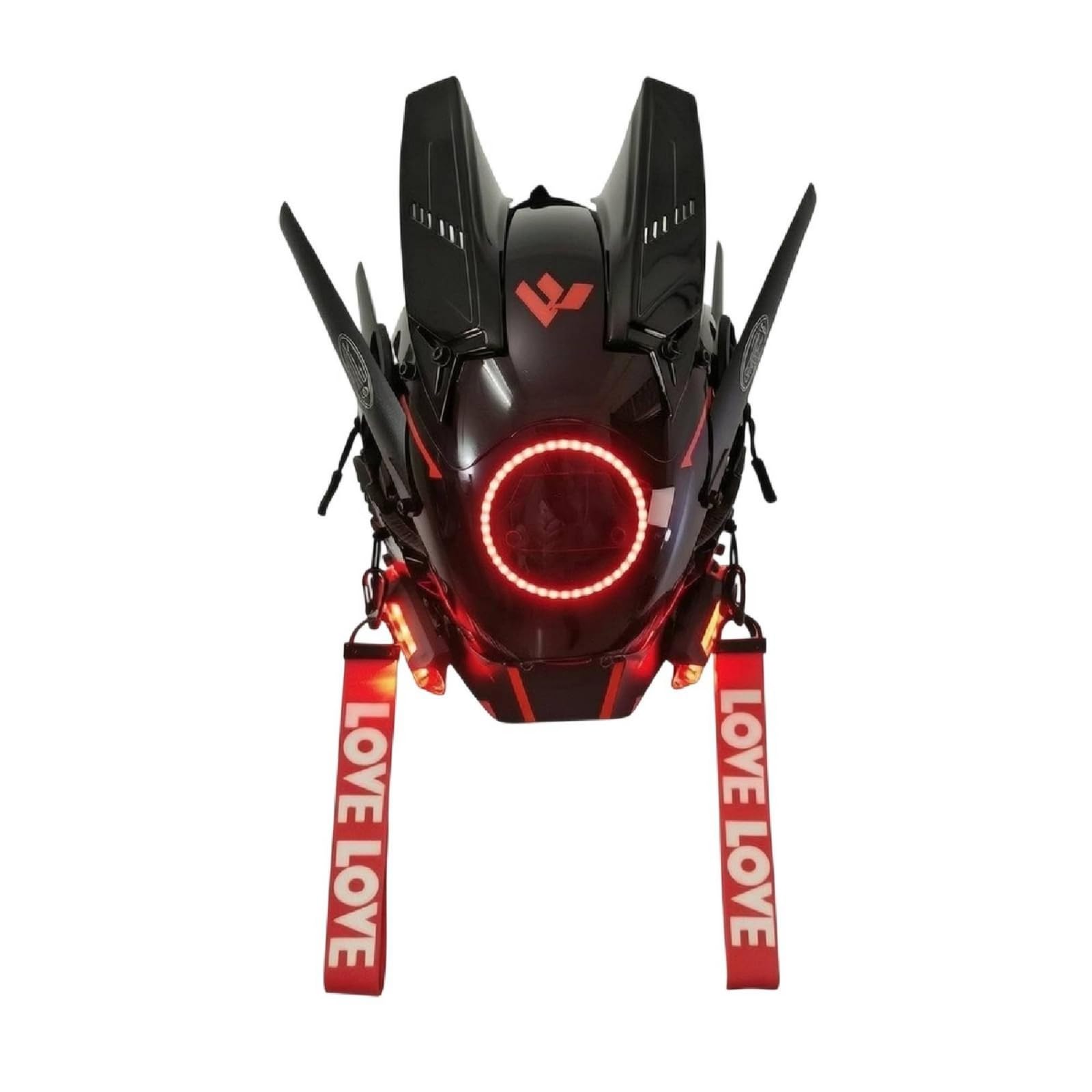 Glänzend Vollgesichtsmaske, Runder