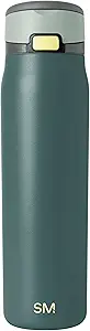 Simple Modern Mesa Loop Water Bottle with Straw | 30oz Cup Holder Friendly Insulated Stainless Steel Bottles for Travel, Sports and School | Steel Harbor