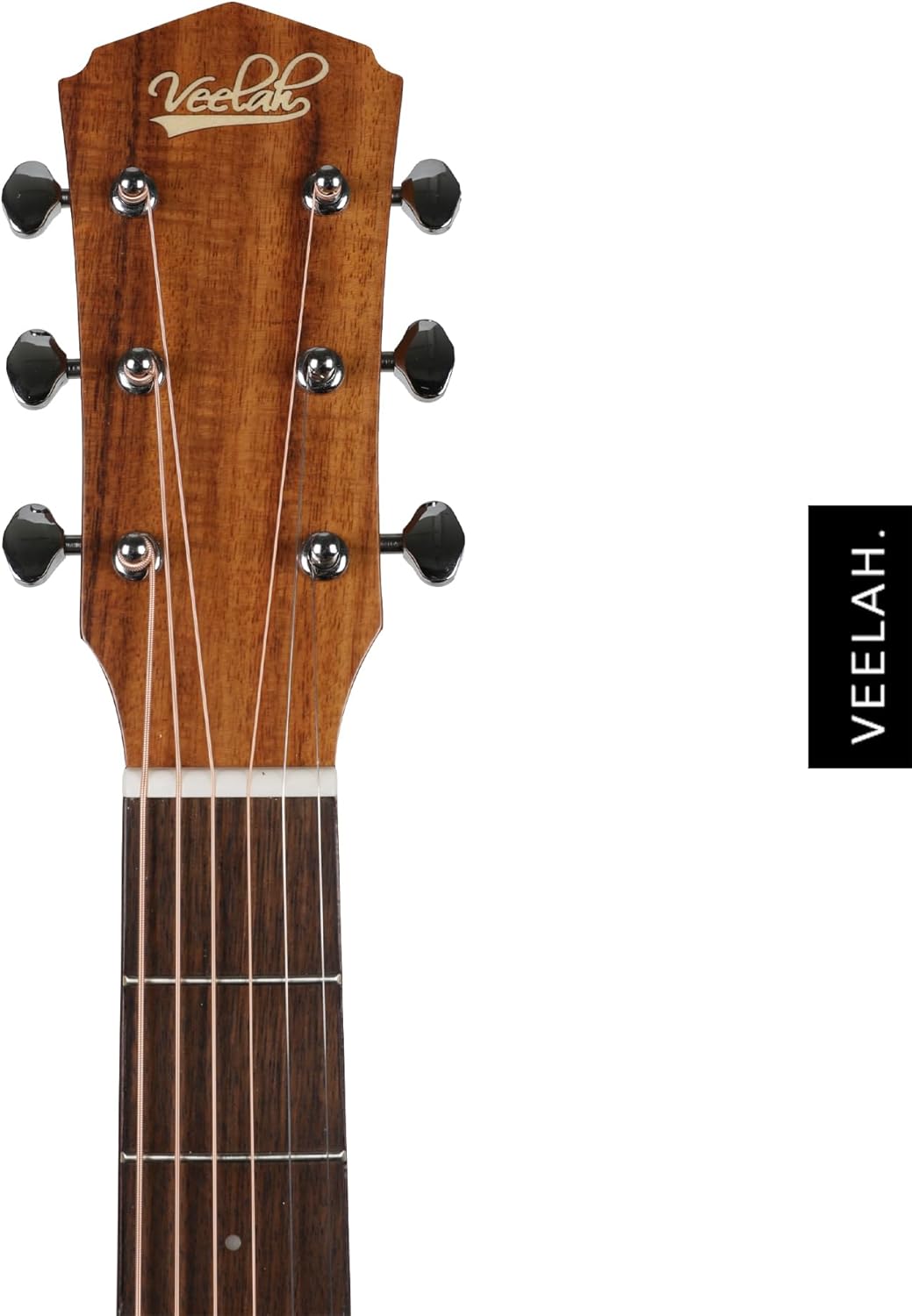 V1-OM Acoustic Guitar Solid Top OM Style Acoustic Guitar Mahogany Back and Sides with Gig Bag