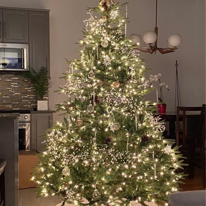 Miniatura 8 de Galt International Guirnalda de diamantes de cristal acrílico de 192 pulgadas, cuerda de alambre esmerilado y corte de diamante, guirnalda