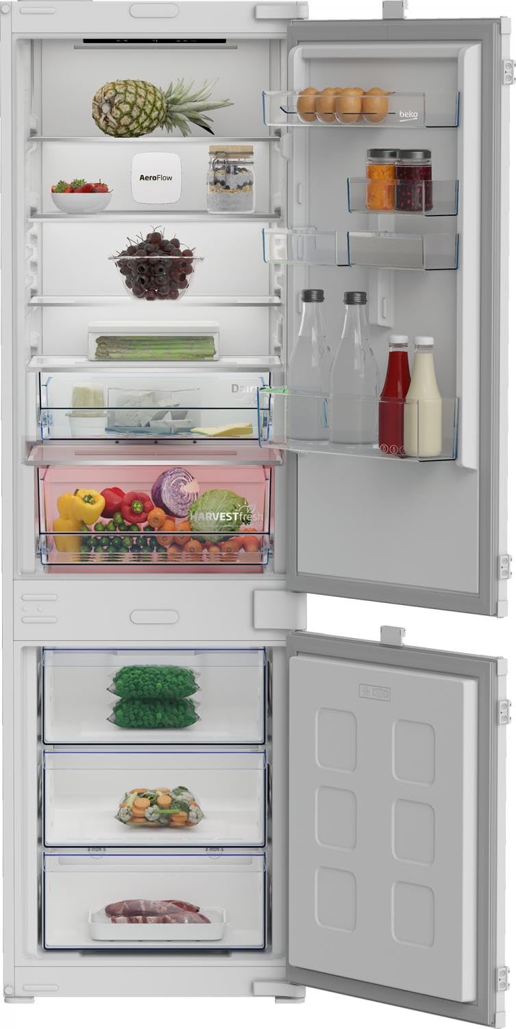 Beko B7BCNA296HS - Frigorifero No Frost Combinato Installazione da Incasso 290 Litri Classe energetica C