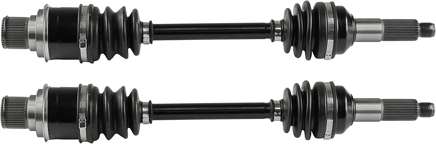 Caltric Rear Right and Left Complete Cv Joint Axles Compatible with Yamaha Grizzly 350 Yfm350Fgi 4Wd Irs 2007 2008 2009 2010 2011