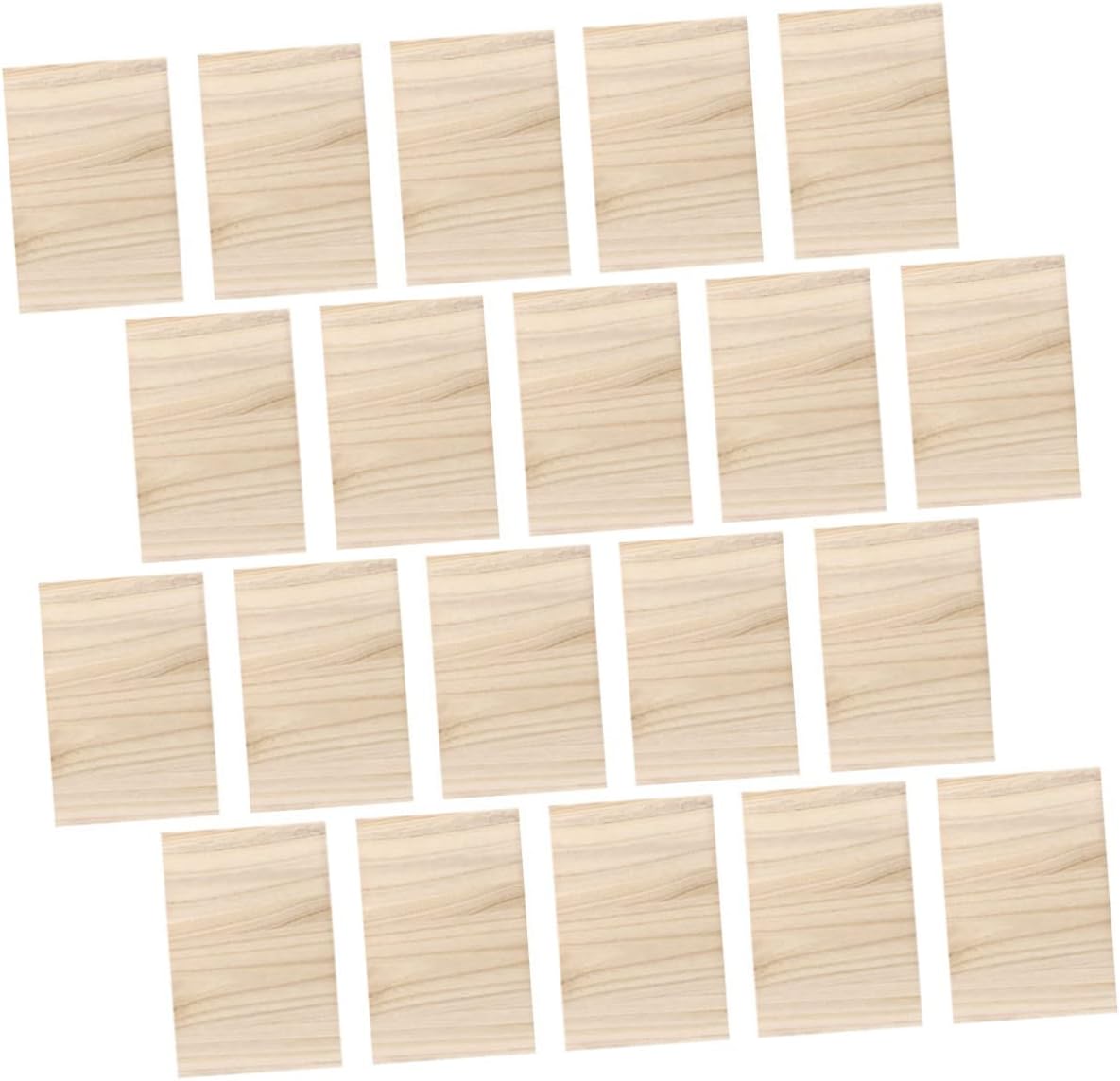 VANZACK 20pcs Taekwondo Breaking Boards Professional Karate Performance Boards for Adults Durable Wooden Training Khaki Thickness