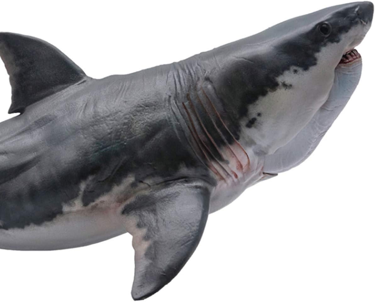 PNSO Megalodon Shark Prehistoric Sea Ocean Animal PVC Action Model