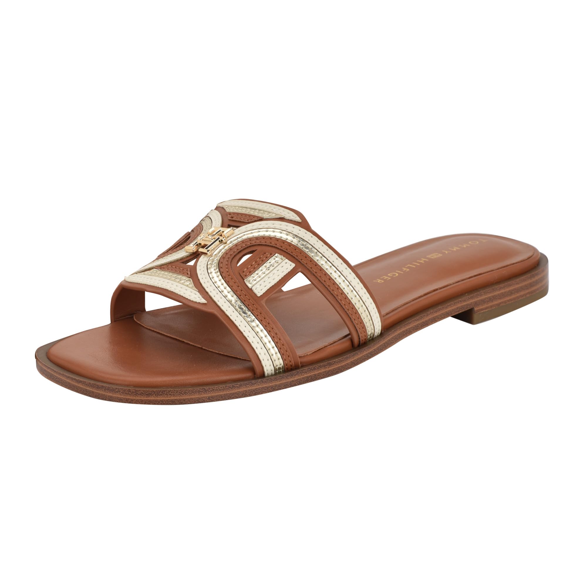 Tommy Hilfiger Tressi Sandale plate idéale pour vos vacances