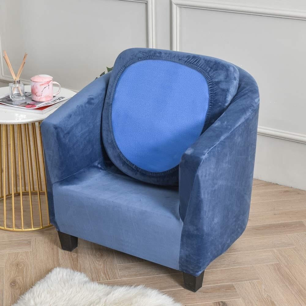 Copripoltrona Chesterfield 2 pezzi Coprisedia for vasca da bagno