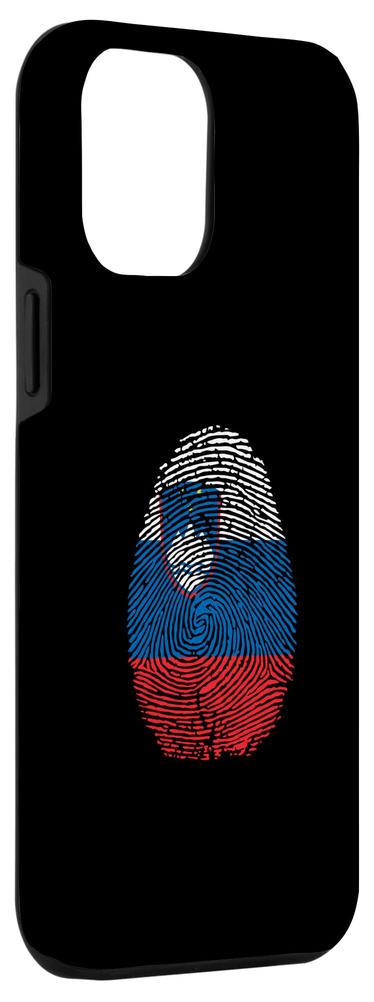 iPhone 15 Plus Funny it's in my DNA Slovenia flag Fingerprint Case - Image 3