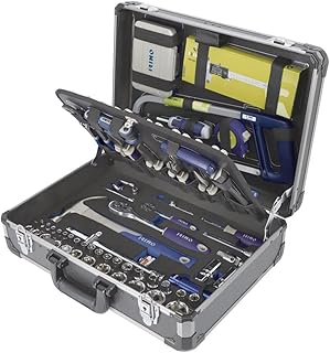 IRIMO Hartschalenkoffer aus Aluminium, 145 Stück