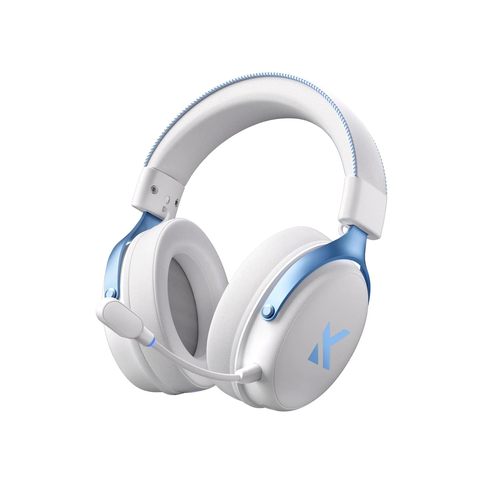 FOXMM x MCHOSE V9 Pro Casque Gaming sans Fil Bleu Ciel