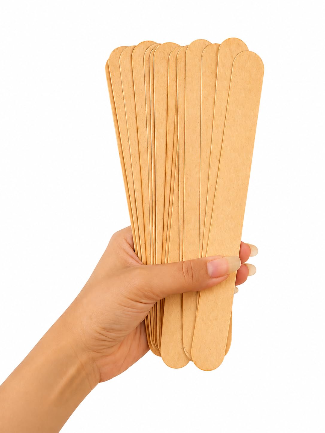 Smooth Finish Craft Wooden Sticks Large Pack of 20 | Natural Wood, Splinter Free, Easy to Cut & Shape, DIY & Crafts Use, Smooth Finish-image-22