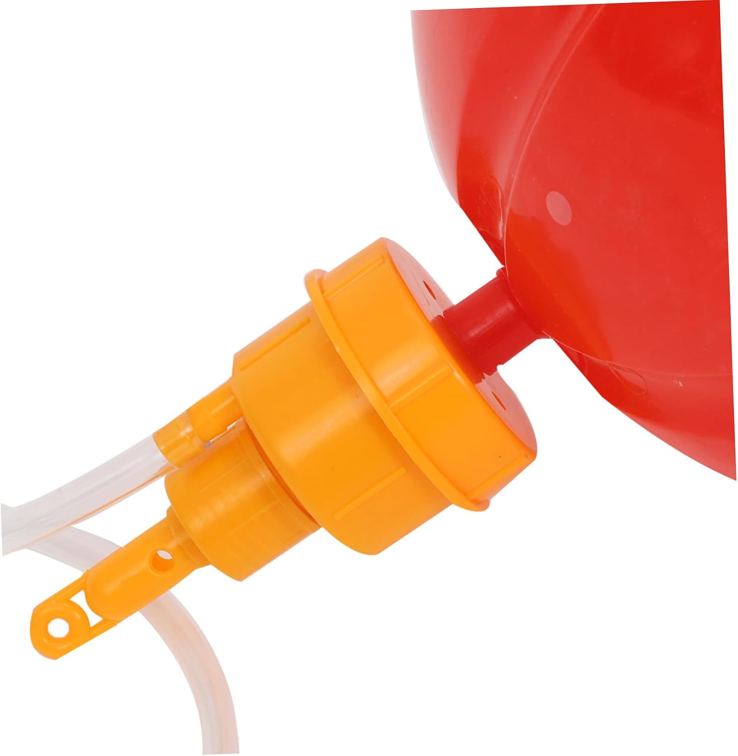 Abaodam 1Set Automatic Chicken Water Feeder Kit Poultry Waterer with Built Weight Container User Friendly Design and Water Level Control for Chick Supplies and Chicken