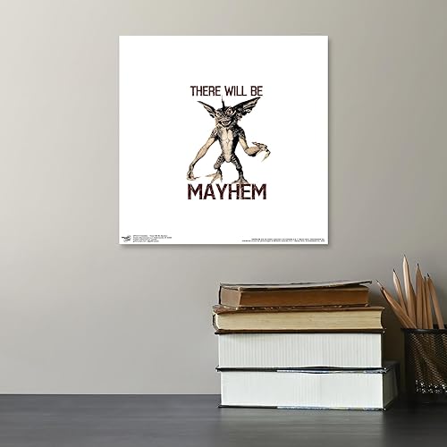 Miniatura 4 de Trends International Gallery Pops Gremlins - There Will Be Mayhem - Arte de pared, versión sin marco, 12 x 12 pulgadas