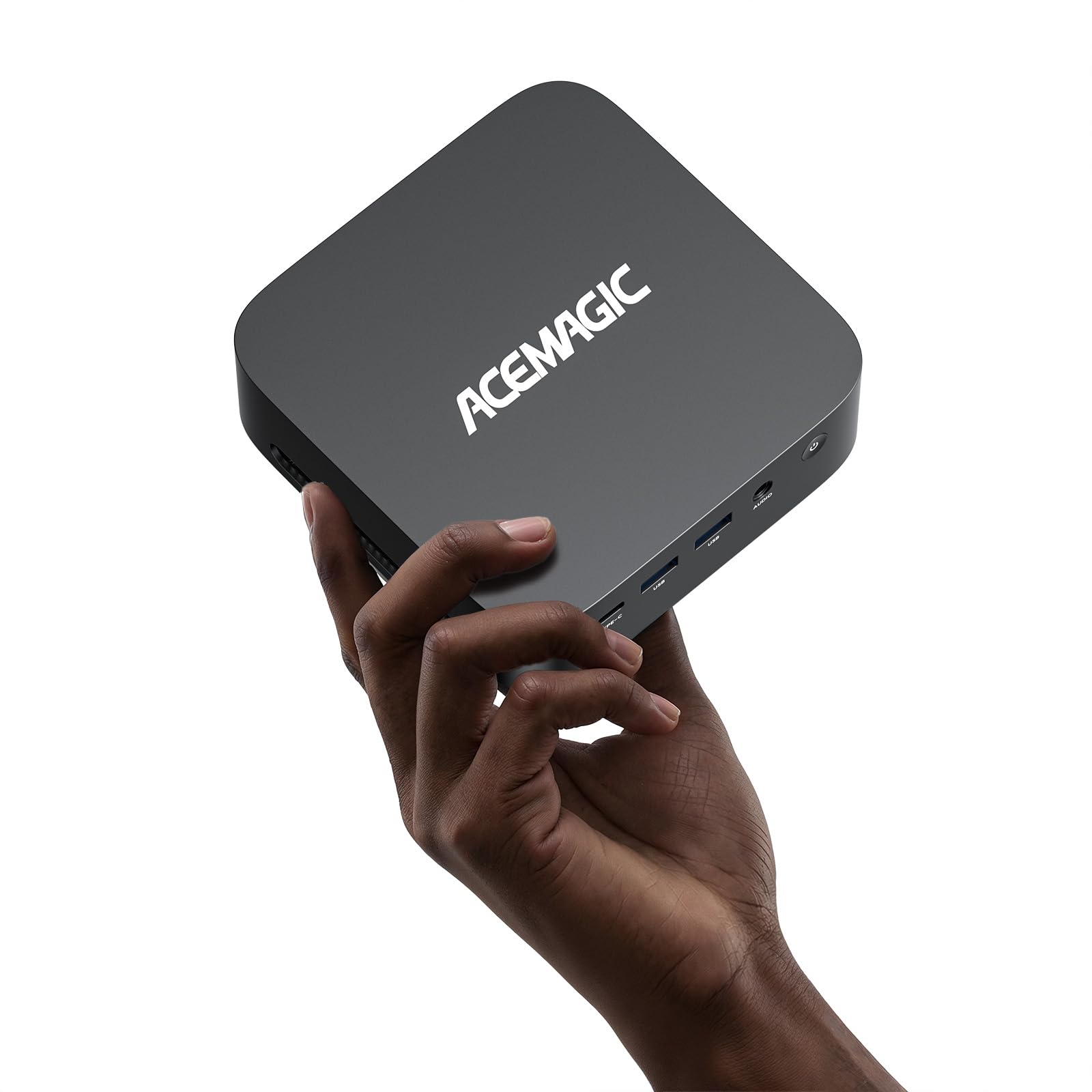 ACEMAGIC Kron Mini K1 Mini PC, AMD Ryzen 4300U (4C/4T, Fino a 3.7GHz),Win 11 Pro Mini Computer 16GB DDR4 RAM 1024GB M.2 2280 SSD,AMD Radeon Graphics 1400MHz, BT5.2/WIFI 6/per Ufficio, Studio,Business