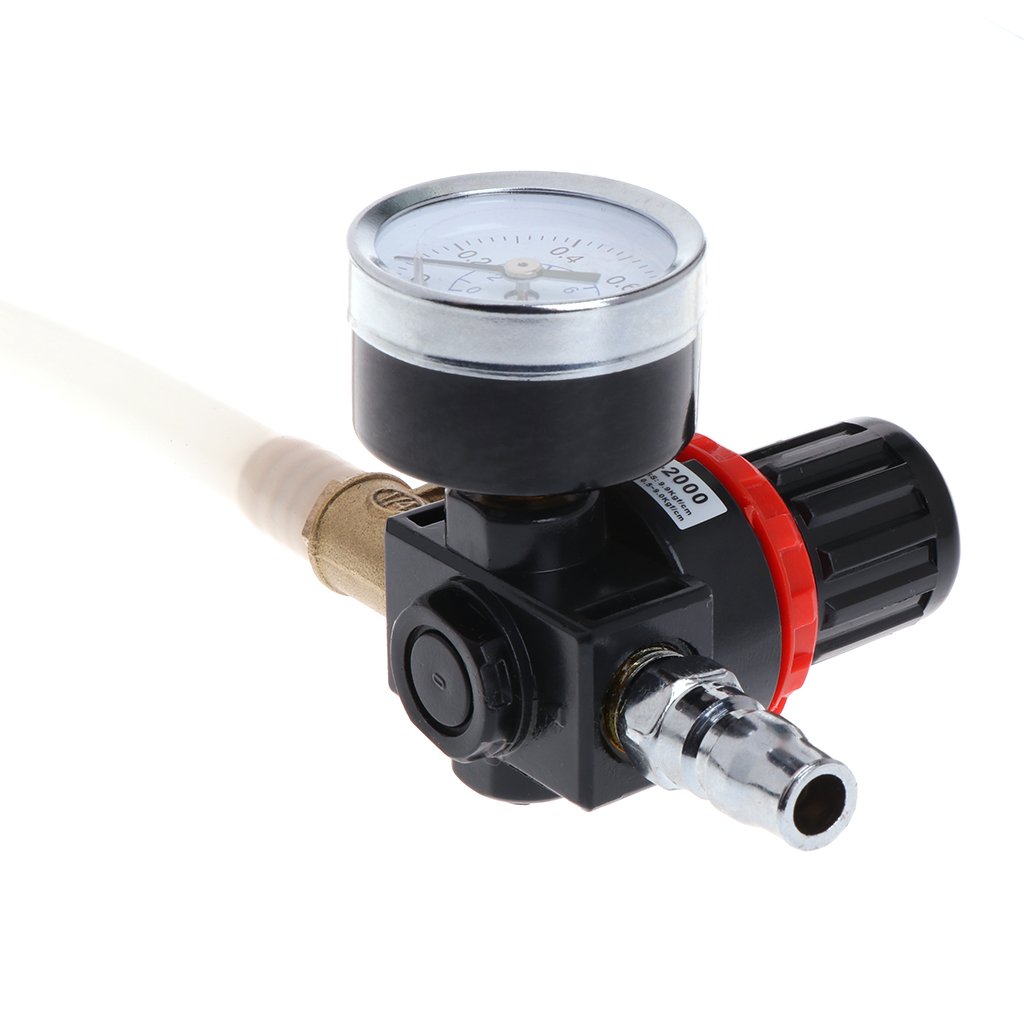 GUMEI Universel Voiture Liquide de Refroidissement réservoir d'eau détecteur de Fuite radiateur testeur de Pression jauge