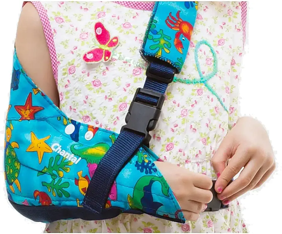 Tipoia Imobilizadora Estofada Velpeau Dupla Infantil Chantal Estampas Sortidas 24-27cm com 1 Unidade