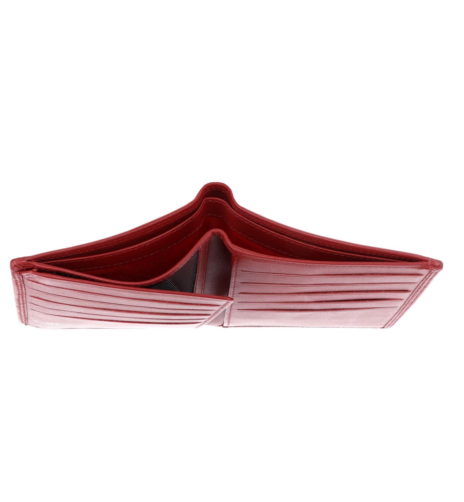 Golden Head RFID Protect Kombischeintasche Ohne Münzfach Polo 1255, Rot, Taille unique, Nowoczesny i wyrafinowany