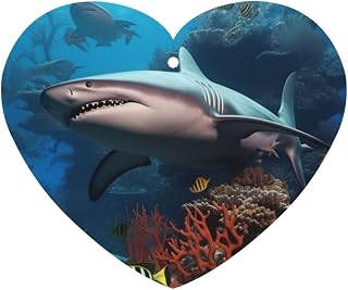 4 Pcs Submarine Shark Coral Car Air Fresheners Hanging Air Freshener for Car Fresheners Funny Aromatherapy Tablets Hanging Fragrance Scented Cards for Car Office Closet