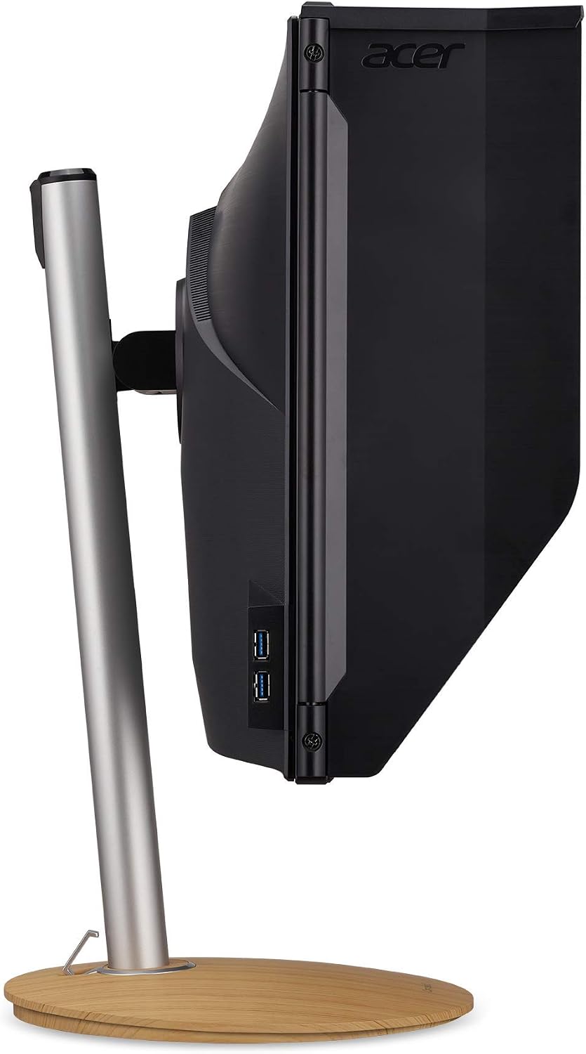 acer ConceptD CM3 CM3271K bmiipruzx 27" UHD 4K 3840 x 2160 IPS Radeon FreeSync Monitor, Pantone Validated, DisplayHDR400, 99% Adobe RGB, Delta E<2 (Display Port, 2 x HDMI, USB Type-C & USB Ports)