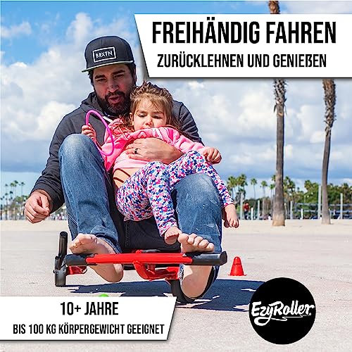 EzyRoller Pro X Fun Fahrzeug Dreirad für Jugendliche und Erwachsene Trike ab 10 Jahre