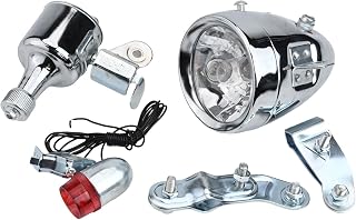 Friction Tire Generator Set Bicycle Dynamo Light Kit