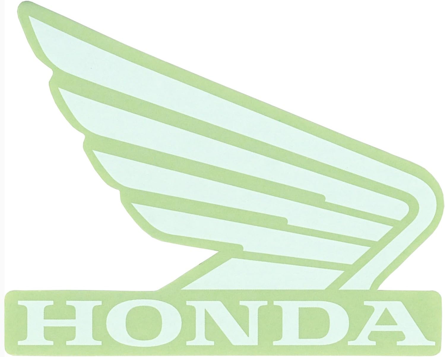 東洋マーク Honda バイクエンブレムステッカー 高級な ホワイト Mm R 342 78 64